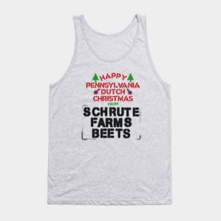 Happy Pennsylvania Dutch Christmas from SCHRUTE FARMS Tank Top